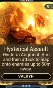 hysterical assault