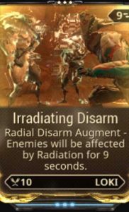 irradiating disarm