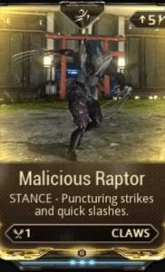 malicious raptor