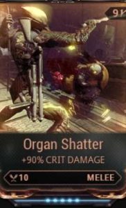 organ shatter