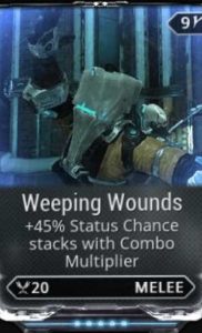 weeping wounds